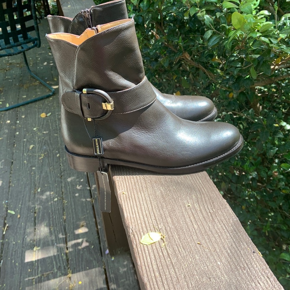 Napoleoni Italian Leather Boots 39